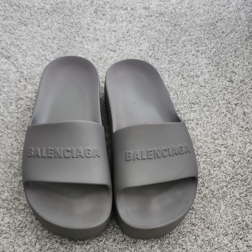 Grey Balenciaga Chunky Sandal